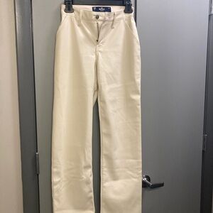 Hollister Faux Leather Pants